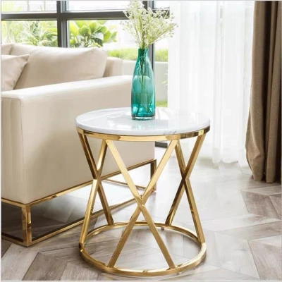 Măsuță Laterală Travertino Luxe